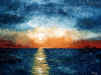 TRAMONTO A BOCCA D'ARNO